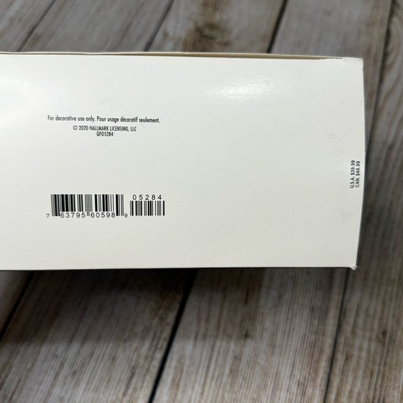 NWT Hallmark Halloween Spooky Outdoor Halloween Ornament Set Owl Bat Raven - Picture 6 of 9